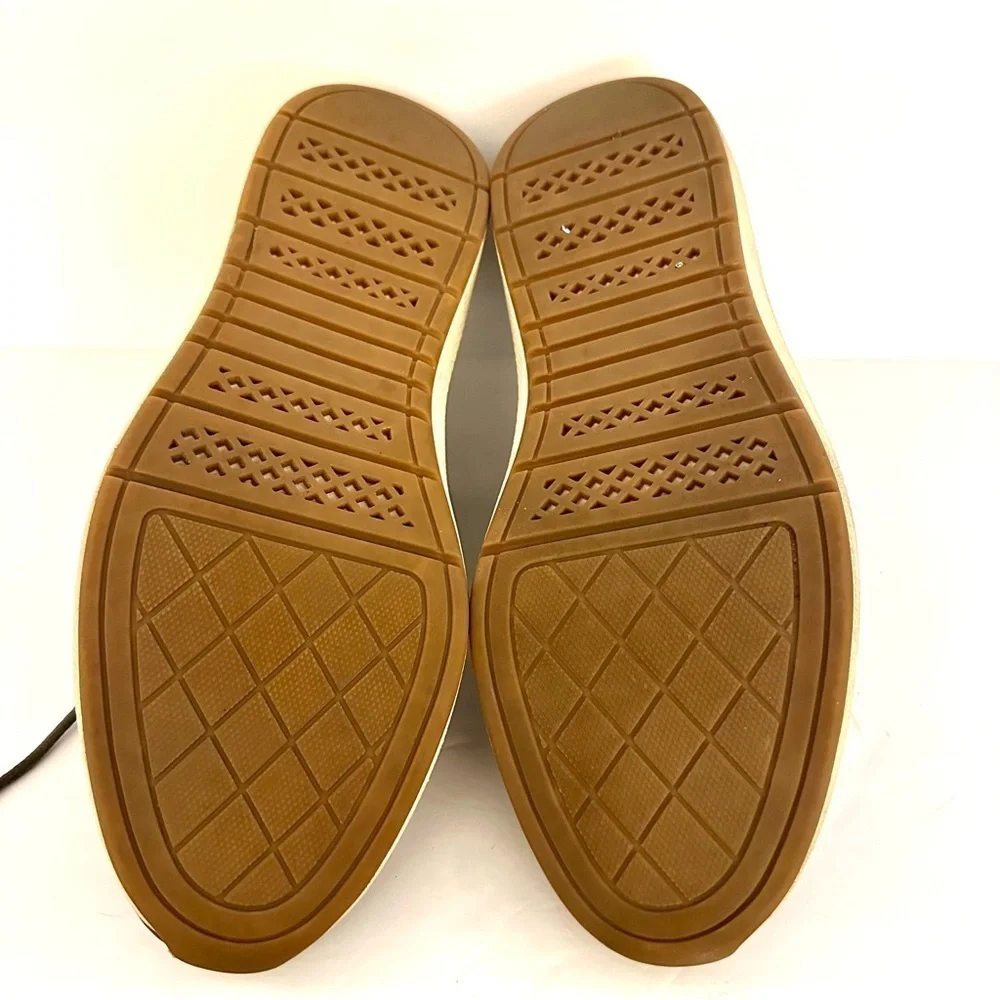 Vince Camuto Eadwine Lace Up Derby Sneakers Men’s Brown Leather Shoe Size 8.5